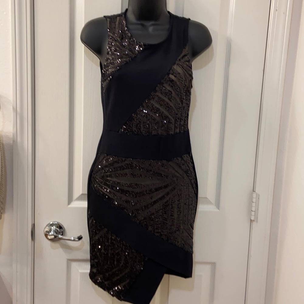 Guess black party dress